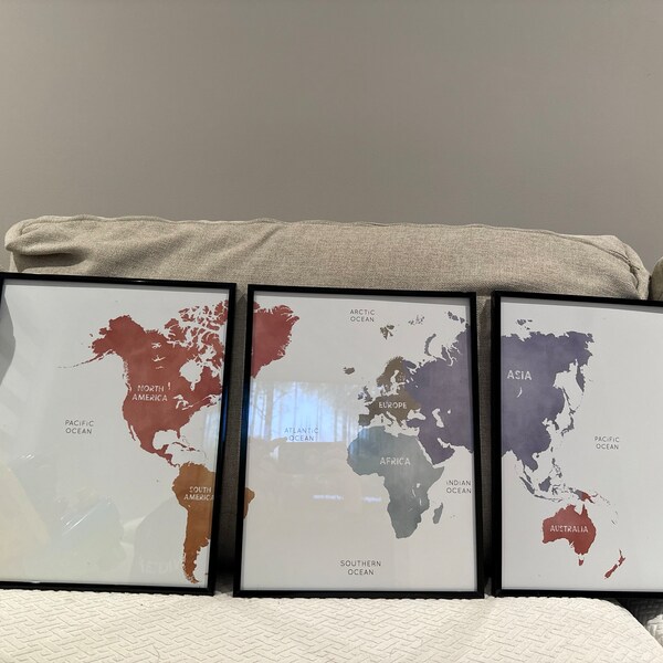 Custom Color Name Print, Choose Your Color Printable Name Art, Nursery ...