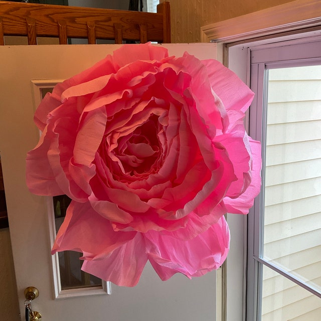 Giant Paper Peony, Freestanding Flower Photo Prop - Etsy