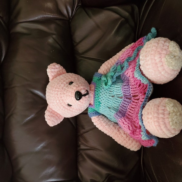 Teddy Bear Crochet Pattern | A No Sew Project | Beginner Friendly ...
