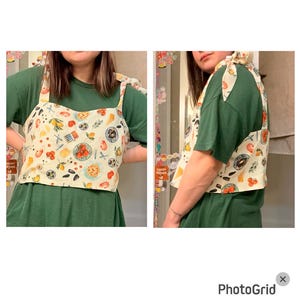 Taylor Crop Top Easy Sewing Pattern, Large Set: Sizes US8-12