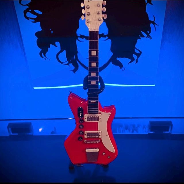 Airline JB Huttoモデルのレプリカ エレキギター Airline Res-O-Glass \"JB Hutto\" | Reverb France