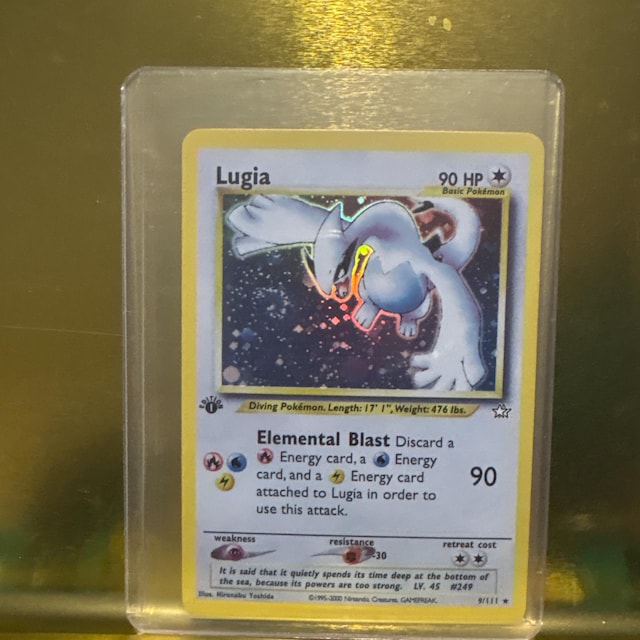 first edition lugia card Neo Genesis PSA 8 Journeys Commemorate your favorite tabletop game with this Lugia 2001 Pokemon Neo Revelation Rare #20 PSA Authenticated 9 Card Pokemon Lugia 1st Edition Neo