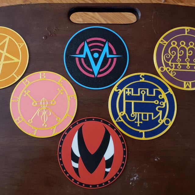 Voxtek Logo Hazbin Hotel Wall Hanging/coaster/logo - Etsy