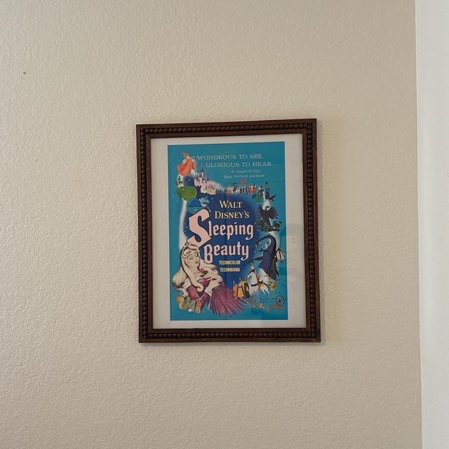 眠れる森の美女のポスター ヴィンテージディズニー映画ポスター