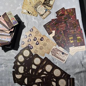 The Mystical Keys Set, Unique Occult Cards for Tarot Reading and