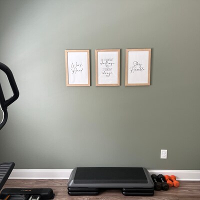 Tapisserie Murale Home Gym Damdekoli, Décoration Fitness Motivationnelle, Art Mural Sport