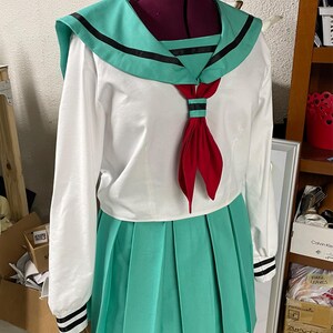 Japanese School Uniform Sewing Pattern | Womens XS-4XL