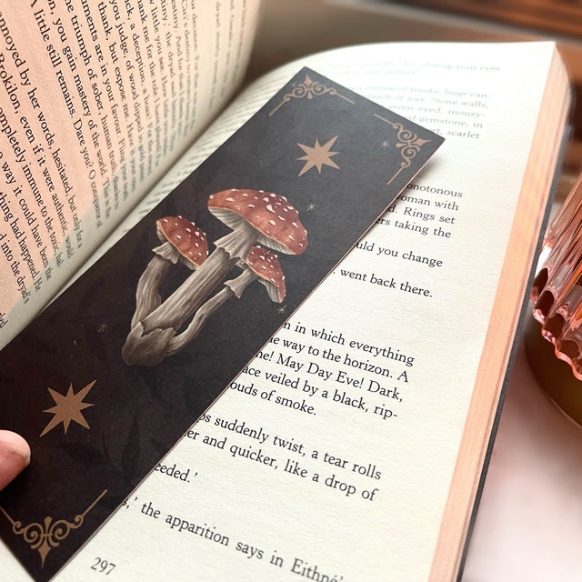 Magical Mushrooms Bookmark  DevKrea – Deviantkreations