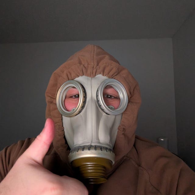 Genuine Military Russian Gas Mask GP-5 Surplus USSR Takes 40mm