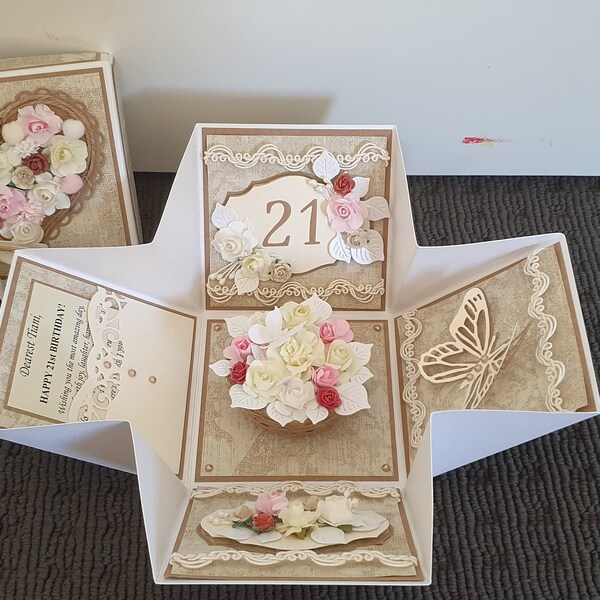 Wedding Gift Card Wedding Card With a Box Elegant Wedding Card