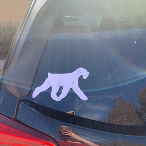 Giant Schnauzer Dog Vinyl Decal / Bumper Sticker - Etsy