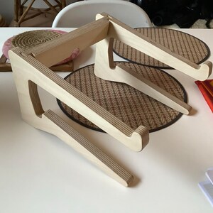 Laptop Stand and Screen Riser : Oak Wood Laptop or Tablet Holder ...