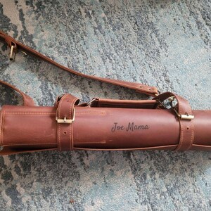 カスタムドラムスティックバッグ、ドラムスティックホルダー、レザー