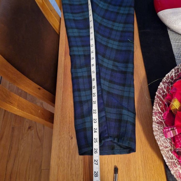 Chalk Stripe Glencheck Skirt main image 0