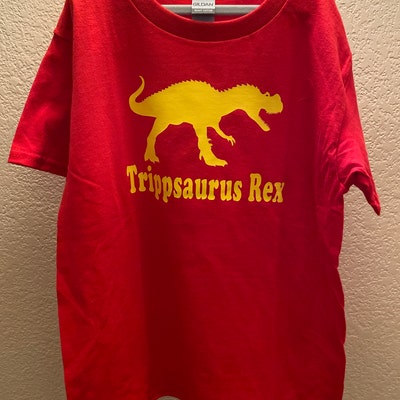 Personalized Dinosaur Shirt, Dinosaur Birthday Shirt for Kids, Boy ...