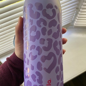 Leopard FULL WRAP Owala Freesip Personalized Water Bottle