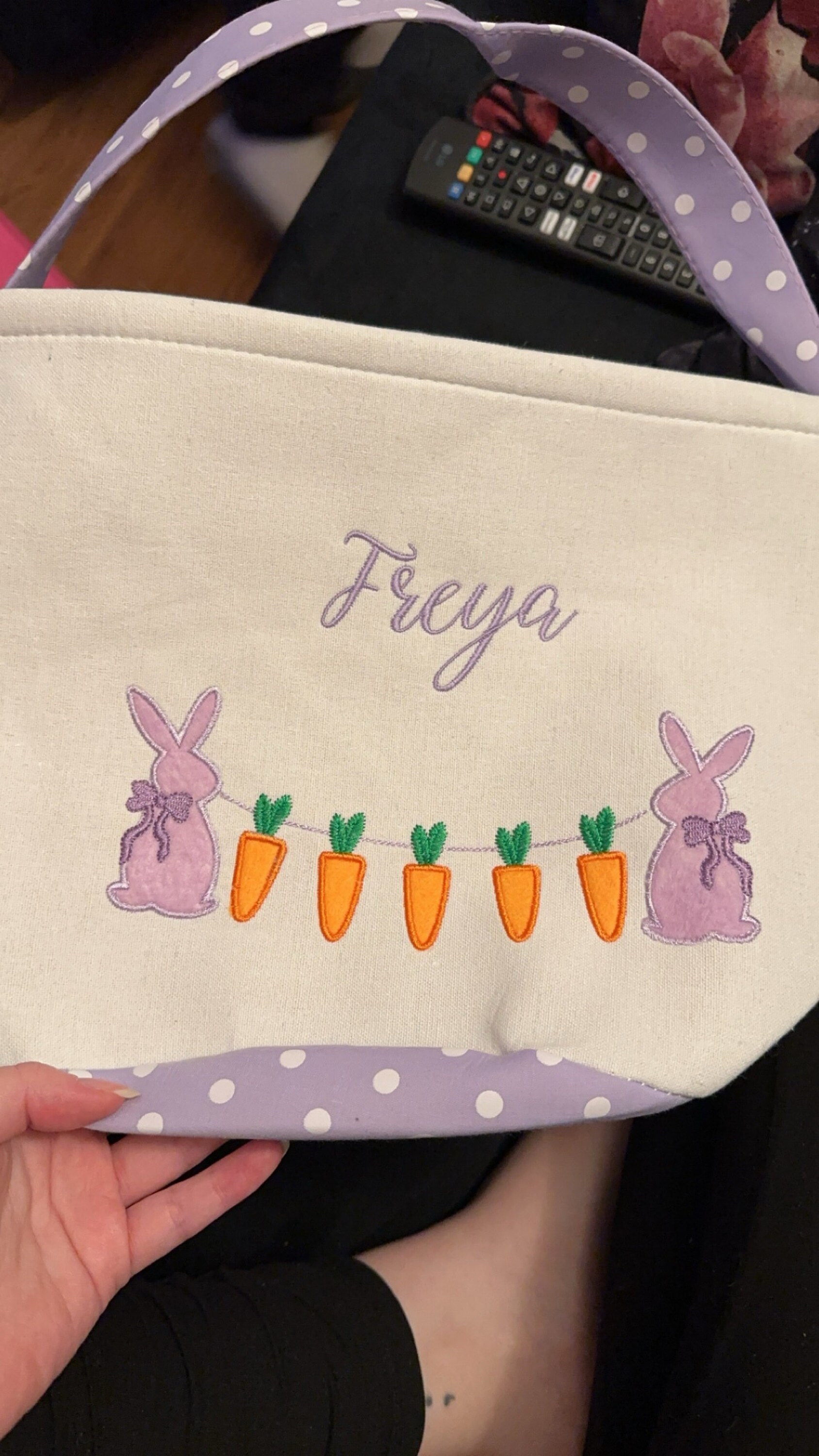 Easter basket, Personalized Easter Basket, monogram easter basket, girls basket, boys basket, girls easter basket, embroidered, rabbit