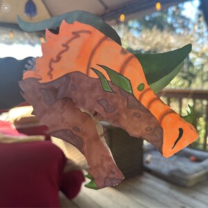 Custom Paper Dragon Puppet Commissions - Etsy