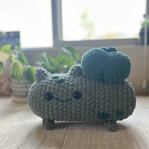 フシギダネのかぎ針編みパターン、フシギダネのポケモン編みぐるみ
