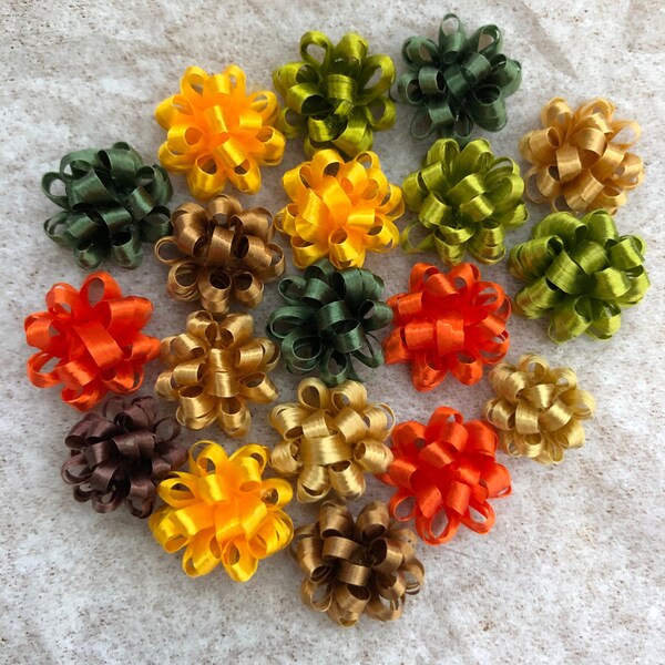 Tiny Miniature Bows Pastel Colors - Dollhouse 1/12 Scale - Etsy