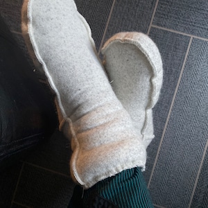 mens sheepskin slipper boots