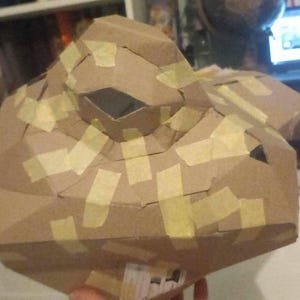 Lion Mask, Cat Mask, Papercraft Mask, DIY Animal Head, Instant Pdf download, Paper Mask, 3D Mask, Low Poly, Template, Halloween, Printable