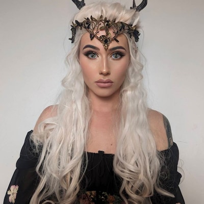 Light Elf Lace Front Wig Including Hair Accessories Elven - Etsy UK
