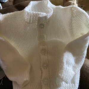 Nearly Free Baby Knitting Pattern Size 16 to 22 Inch Chest - Etsy