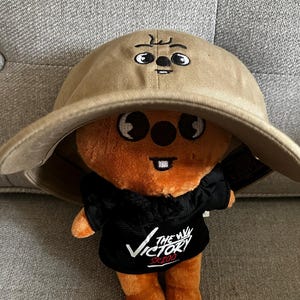 ハン　ハンジソン　ボアキャップ Stray Kids HAN QUOKKA Han Ji Sung Han Quoka Hat skzoo Boa Cap Japan MD straykids