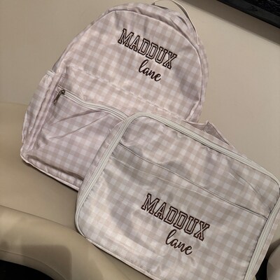 Cabana Large Stripe Pouch main image 0