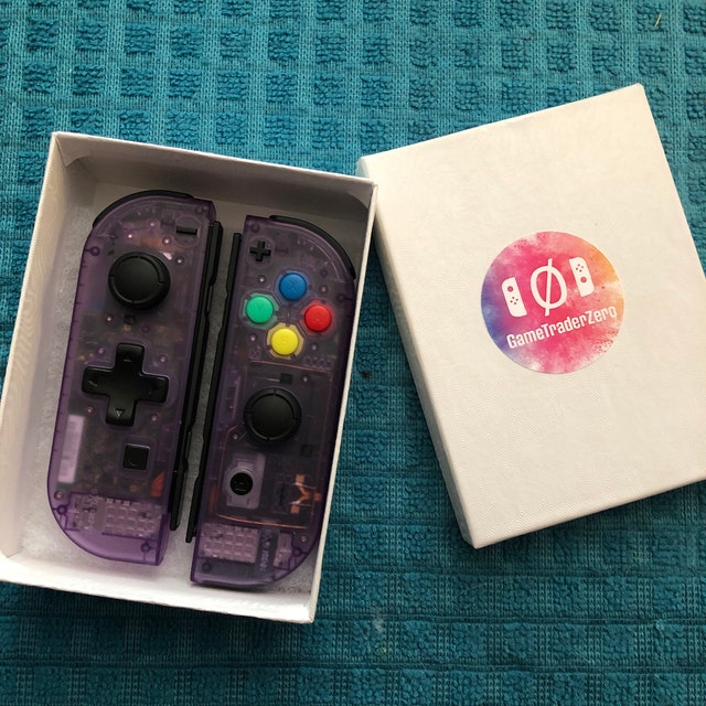NINTENDO SWITCH コントローラー カスタム Joy-Con クリア