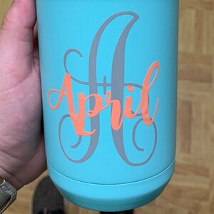 April added a photo of their purchase