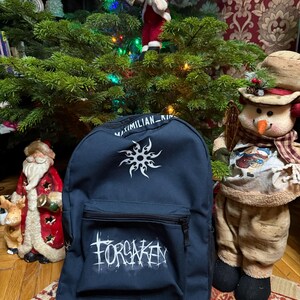 Two Time Backpack Customizable Inspired Forsaken, Roblox Forsaken