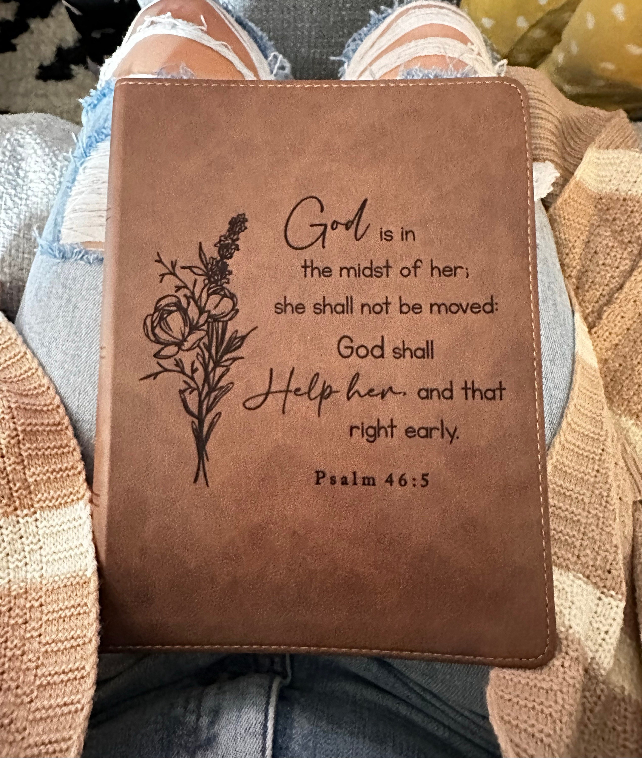 Personalized KJV Bible: Create Your Own Custom Engraved Design with a Designer, Large Print Red Letter Wide-Margin King James Holy Bible