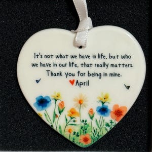 April added a photo of their purchase