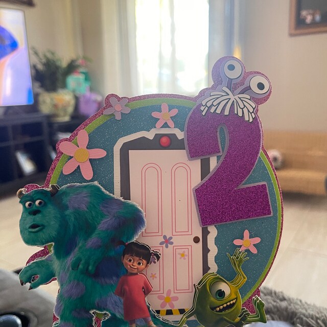 Monsters Inc Cake Topper/ Monsters Birthday/ Baby Smash Cake - Etsy
