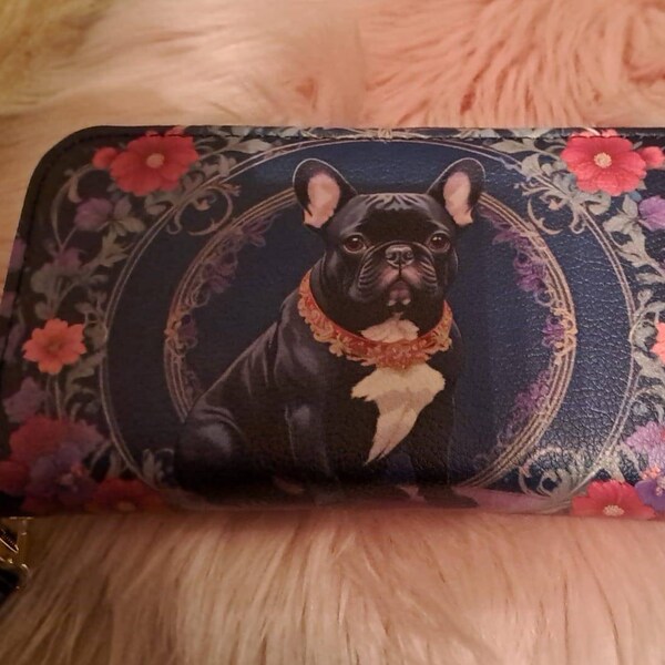 Buckle Down Friends Wallet - Lavender Vegan Leather Zip Around Clutch With Show Quotes & Icons, 4.5 X 4 Inches