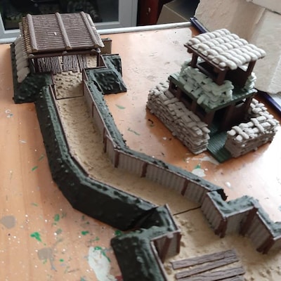 Normandy House 8, Printed Terrain Model for Tabletop Wargames ...