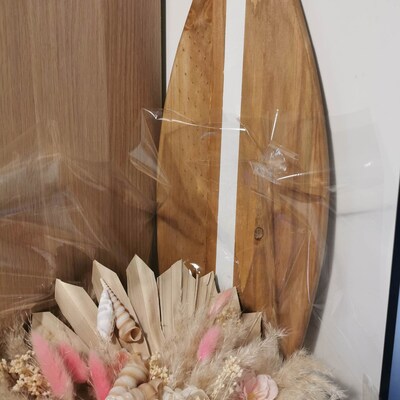 Skimboard En Bois Motif Floral 96 Cm - Planche Glisse SportX