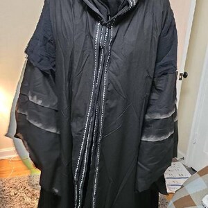 ナズグルの衣装。指輪の幽鬼のローブ、黒い騎士のガウン。ロード・オブ