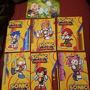 Sonic Mania Plus 4x6 Inch Glossy Prints SEGA -  Sweden