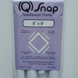 Q SNAP 8 x 8 Needlework Frame for Cross Stitch – Lindy Stitches
