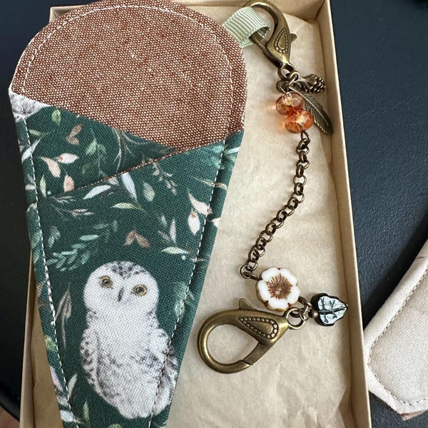 Vintage Copper Sewing Gift Set • Matching Copper Needle Threader ...