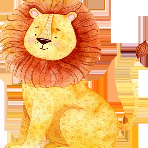 Jungle Animals Clipart, Sloth Clip Art, Safari Illustration, Monkey Png ...