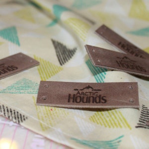 Leather Tags, Personalized Leather Labels, Custom Clothing Labels ...