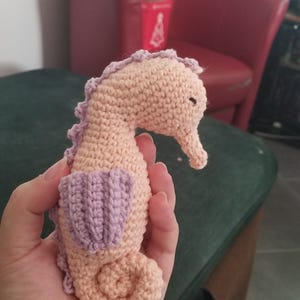 SEAHORSE CROCHET PATTERN - 英語 / かぎ針編みタツノオトシゴ