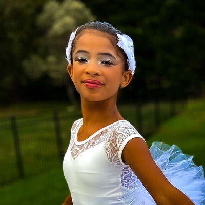 swan lake feather headpiece