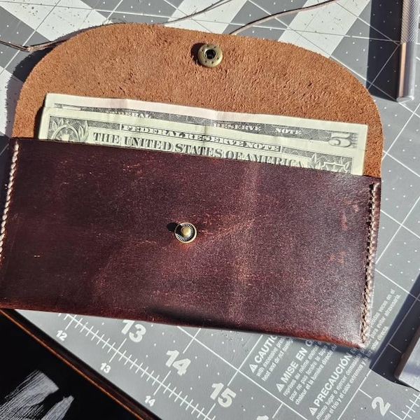 Envelope Wallet Pattern Leather Envelope Wallet Pattern, DIY Template (pdf, Svg, Dxf) - Etsy
