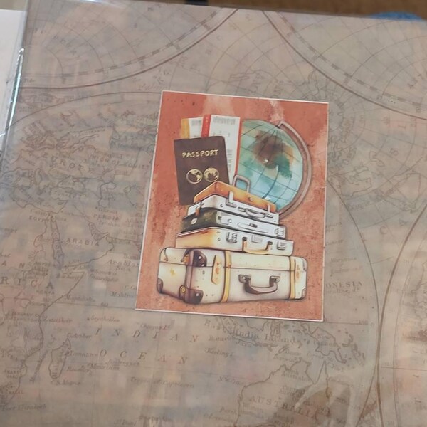 Stamperia Cosmos Rice Paper A4 Wolf and Moon,collage,card Making,craft ...