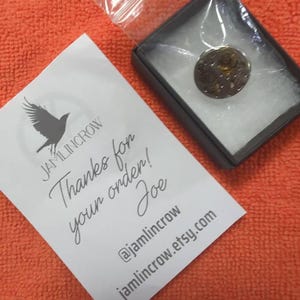 James added a photo of their purchase